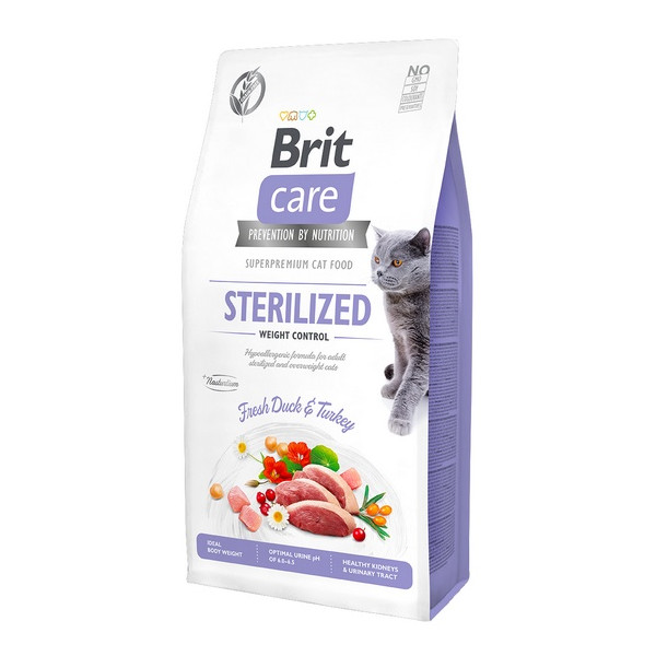 Brit Care Cat Grain Free Sterilized Weight Control 7kg