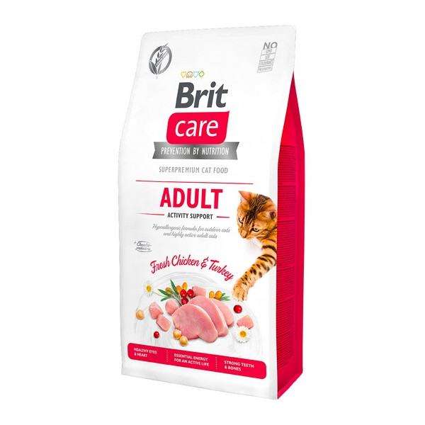 Brit Care Cat Grain Free Adult Activity Support 400g