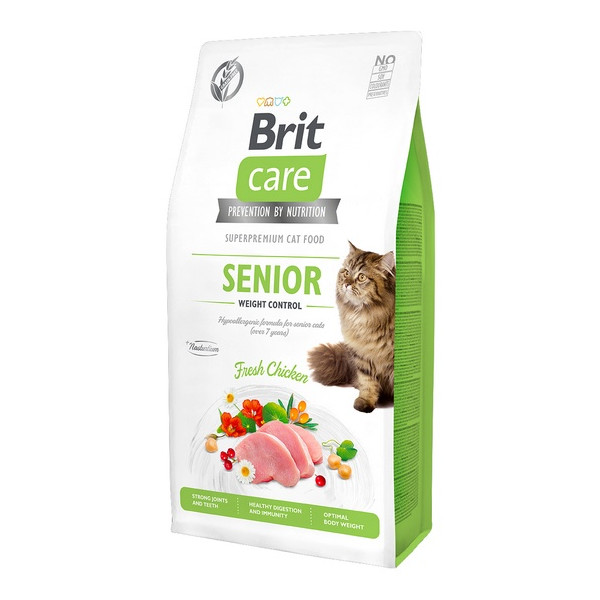 Brit Care Cat Grain Free Senior Weight Control 2kg