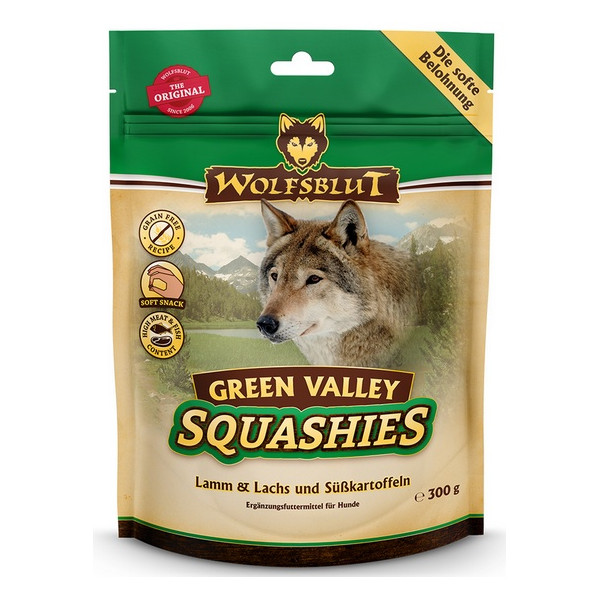 Wolfsblut Dog Squashies Green Valley - jagnięcina, łosoś, bataty 300g