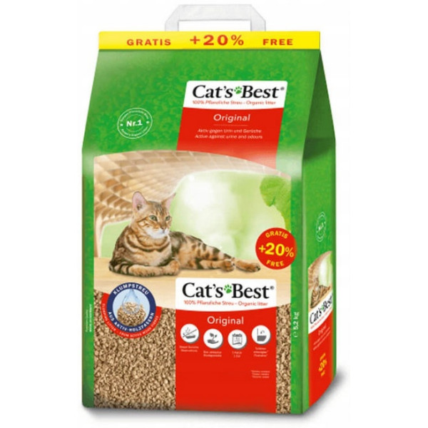 Cat's Best Original 10L / 4,3kg + 20% gratis