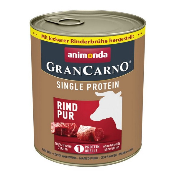 Animonda GranCarno Single Protein Wołowina puszka 800g