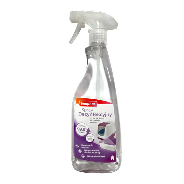 Beaphar Disinfection Spray - płyn do dezynfekcji w sprayu 500ml