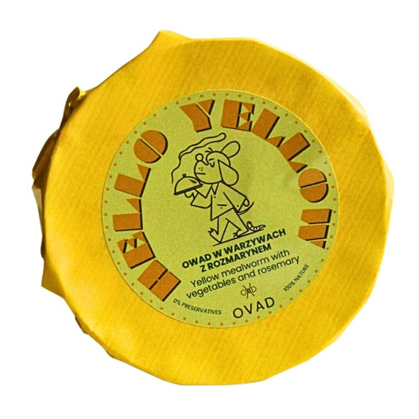 Ovad Hello Yellow Owad w warzywach z rozmarynem puszka 140g