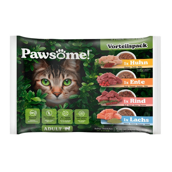 Pawsome Mixpack saszetki 4x85g