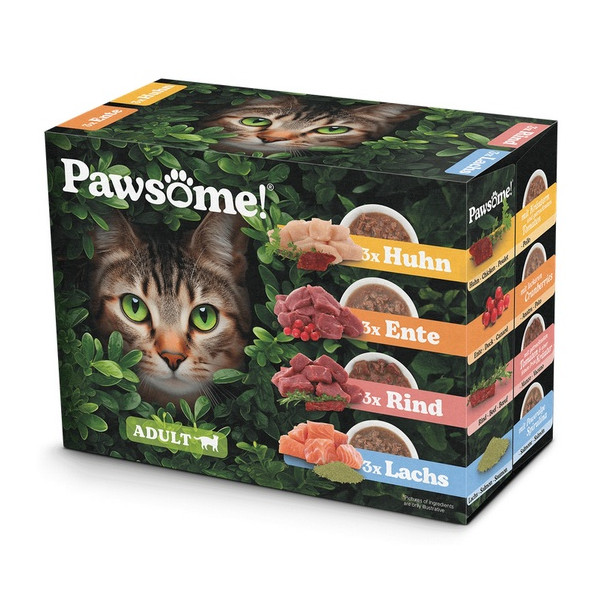 Pawsome Multipack saszetki 12x85g