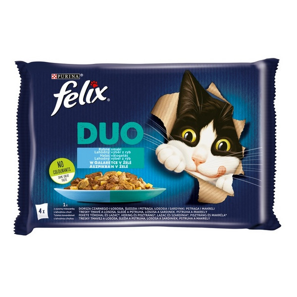 Felix Fantastic Duo Uczta Oceanu galaretka saszetki 4x85g