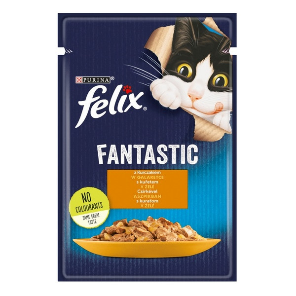 Felix Fantastic Kurczak w galaretce saszetka 85g