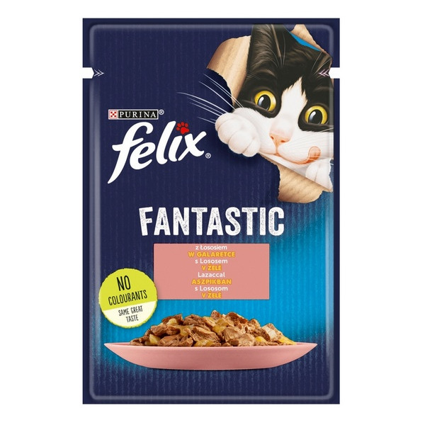 Felix Fantastic Łosoś w galaretce saszetka 85g