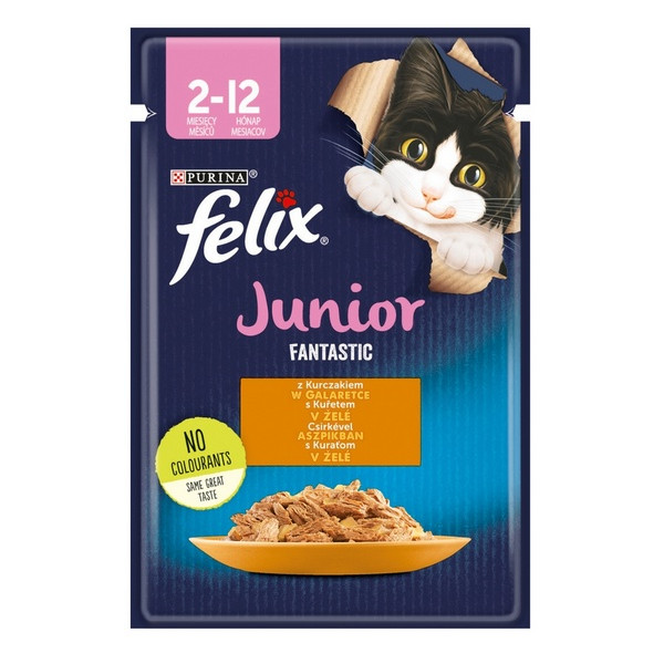 Felix Fantastic Junior Kurczak w galaretce saszetka 85g