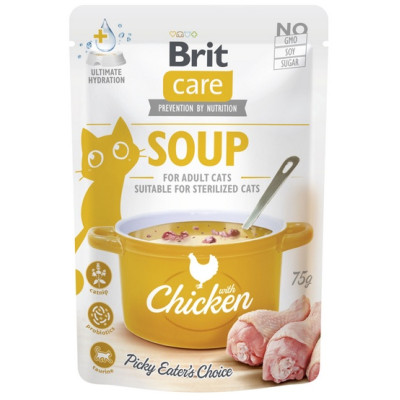 Brit Care Cat Soup Chicken...