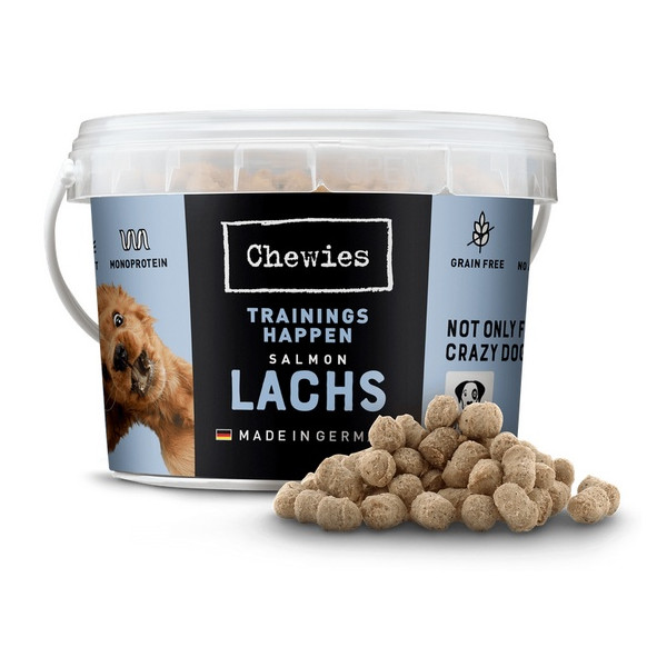 Chewies Trainings-Happen Łosoś wiaderko 300g