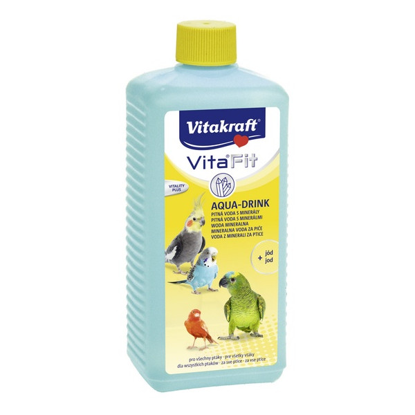 Vitakraft Vogel Trank / Aqua Drink Napój dla ptaków z jodem 500ml [18185]