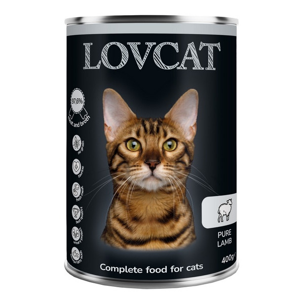 Lovcat Pure Lamb puszka 400g