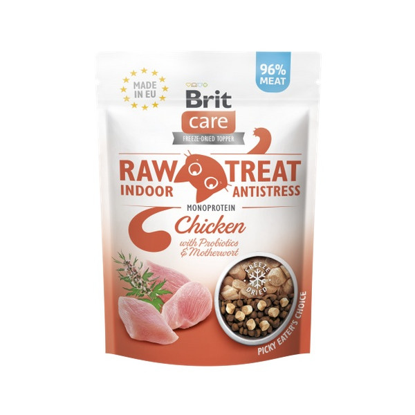 Brit Raw Treat Cat Indoor & Antistress 40g