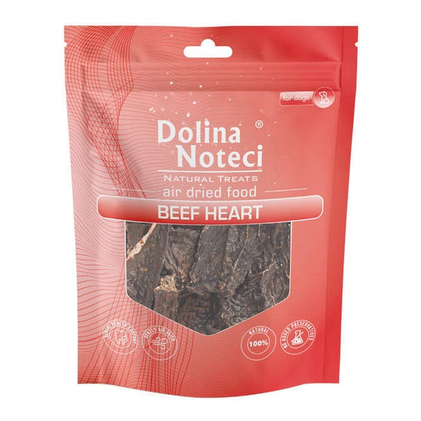 Dolina Noteci Natural Treats Dog Serca wołowe 100g