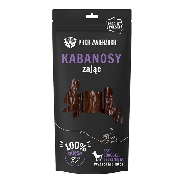 Paka Zwierzaka Kabanosy Zając 3szt 80g