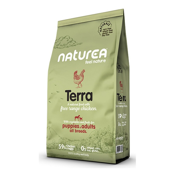 Naturea Dog Naturals Terra Puppy & Adult Kurczak 12kg