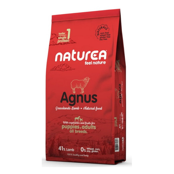 Naturea Dog Naturals Agnus Puppy & Adult Jagnięcina 12kg