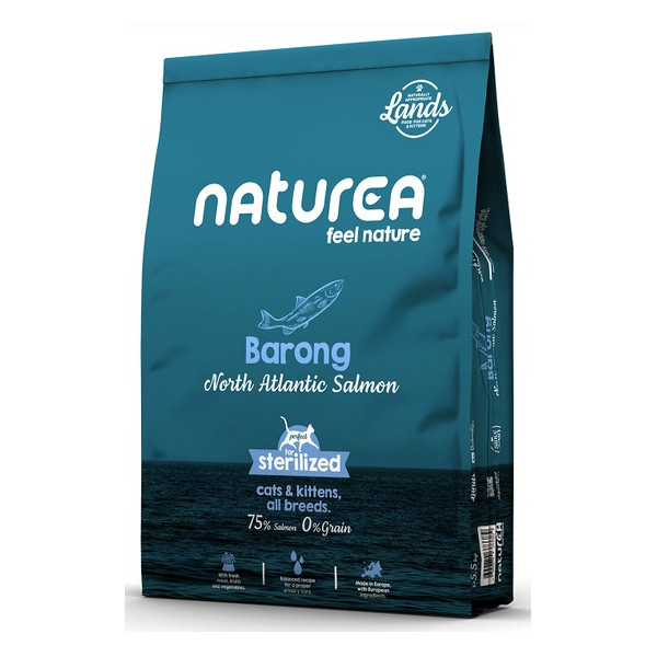 Naturea Cat & Kitten Łosoś 5,5kg