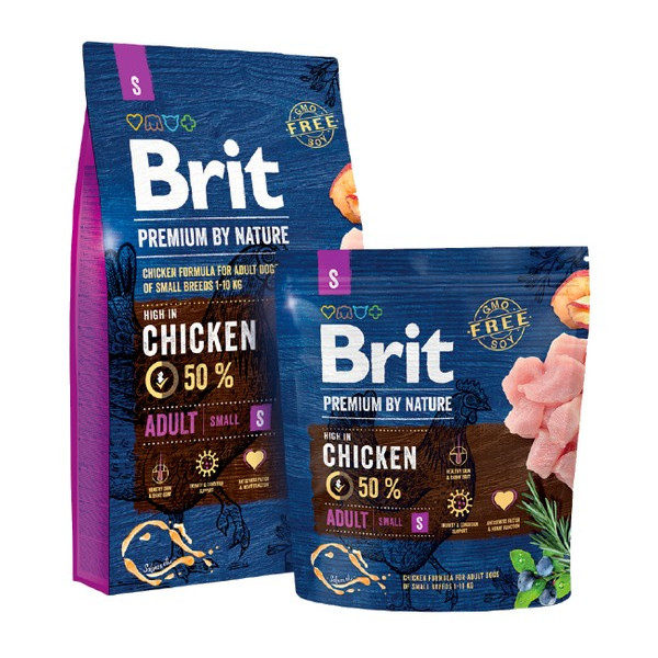 Brit Premium By Nature Adult S Small 8kg