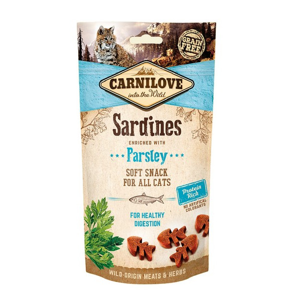 Carnilove Cat Snack Fresh Soft Sardine+Parsley 50g