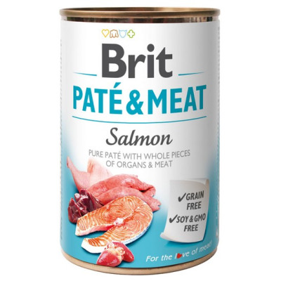 Brit Pate & Meat Dog Salmon...