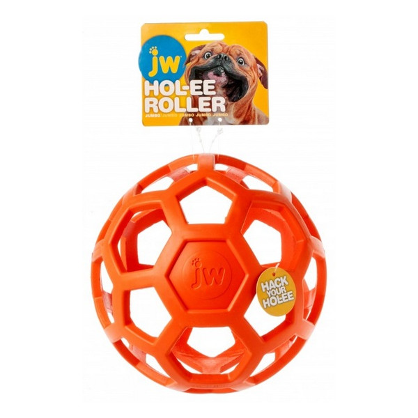 JW Pet Hol-ee Roller Jumbo Orange [36153G]