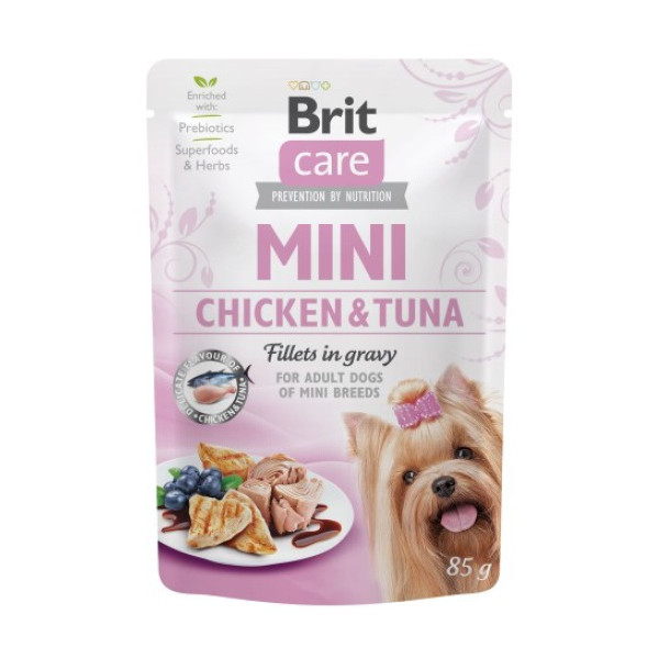 Brit Care Dog Mini Chicken & Tuna saszetka 85g