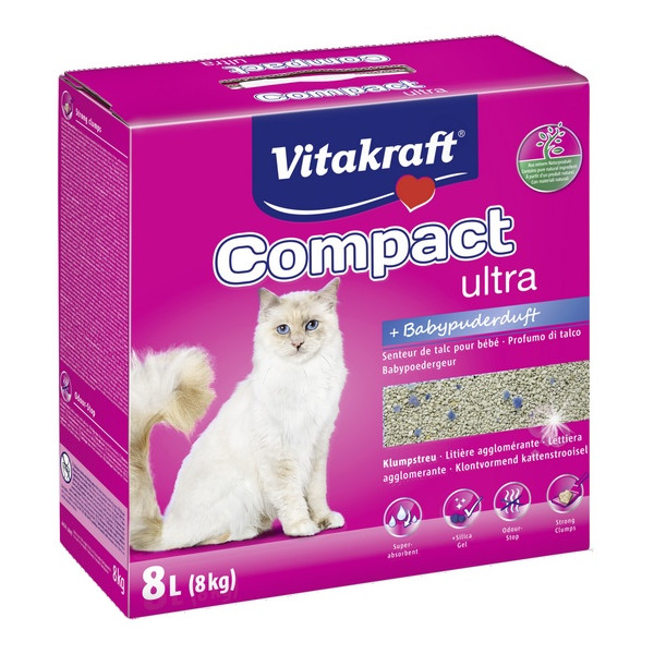 Żwirek Vitakraft Compact Ultra Plus 8kg [16079]