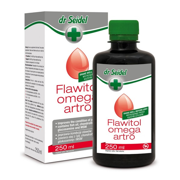 Dr Seidel Flawitol Omega Artro wspiera kondycję stawów 250ml