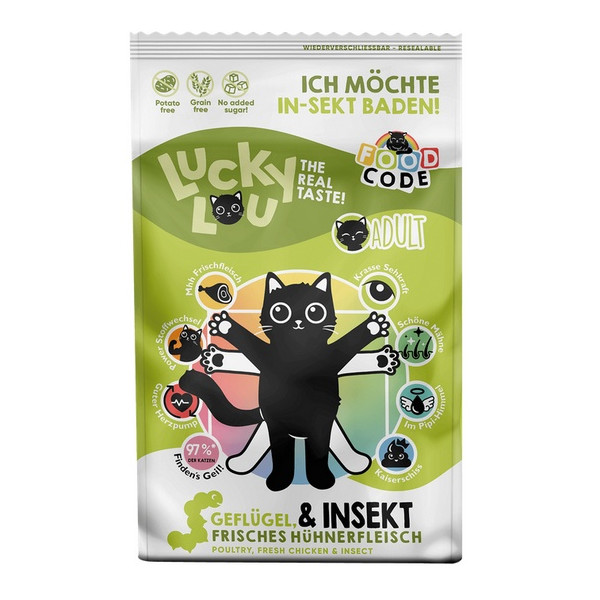 Lucky Lou Food Code Lifestage Adult Geflugel & Insekt 750g