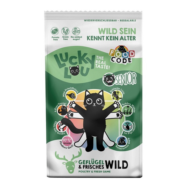 Lucky Lou Food Code Lifestage Senior Geflugel & Wild 1,7kg