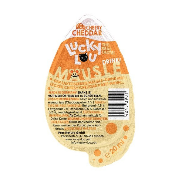 Lucky Lou Mausle Drink-Snack Cheddar 20ml