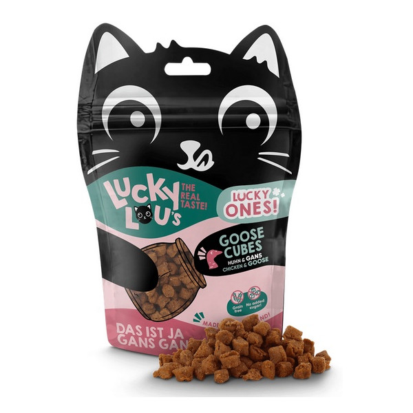 Lucky Lou Lucky Ones Cubes Kurczak & Gęś 80g