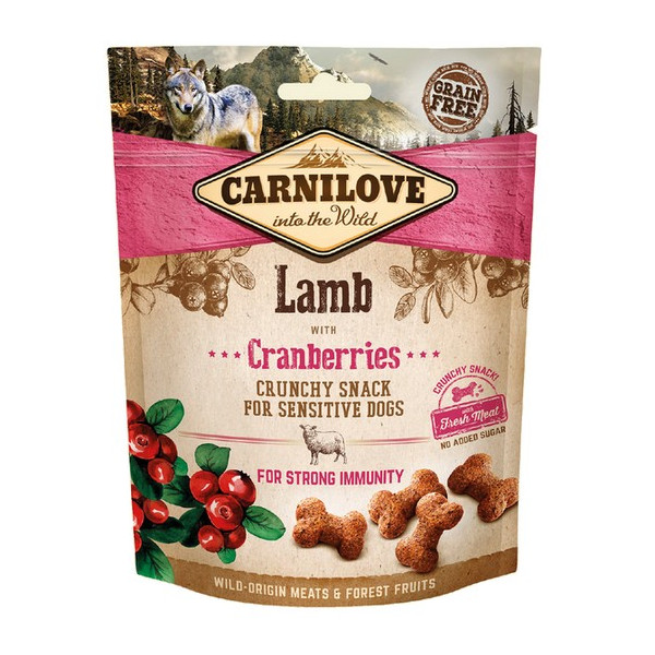 Carnilove Dog Snack Fresh Crunchy Lamb+Cranberries 200g