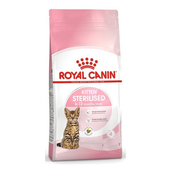 Royal Canin Kitten Sterilised karma sucha dla kociąt od 4 do 12 miesiąca życia, sterylizowanych 400g