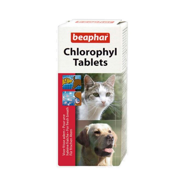 Beaphar Chlorophyl Tablets - preparat na czas cieczki/rui 30tabl.