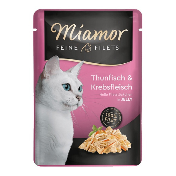 Miamor Feine Filets Tuńczyk & Kraby saszetka 100g