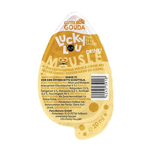 Lucky Lou Mausle Drink-Snack Gouda 20ml