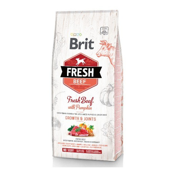 Brit Fresh Dog Puppy Large Beef & Pumpkin 2,5kg