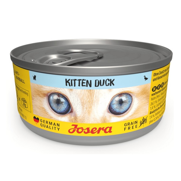 Josera Kitten Duck puszka 85g