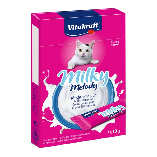 Vitakraft Cat Milky Melody krem z mleka 70g [28818]