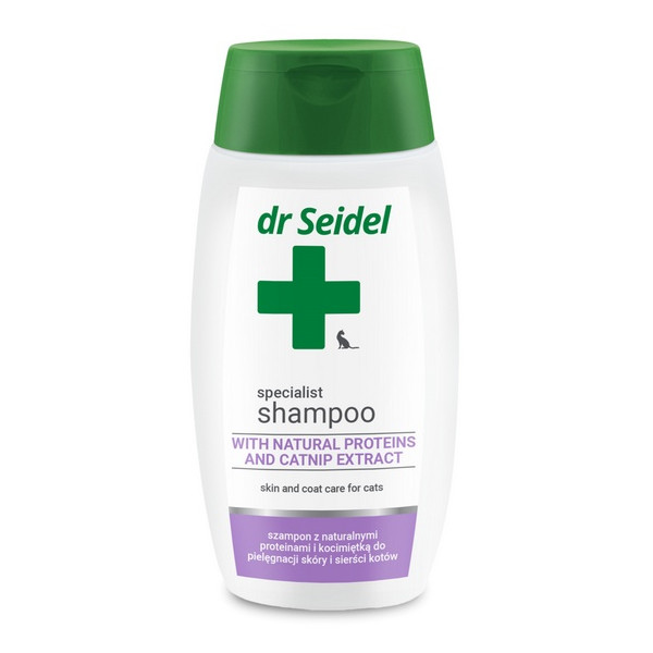 Dr Seidel Proteinowy szampon dla kotów 220ml