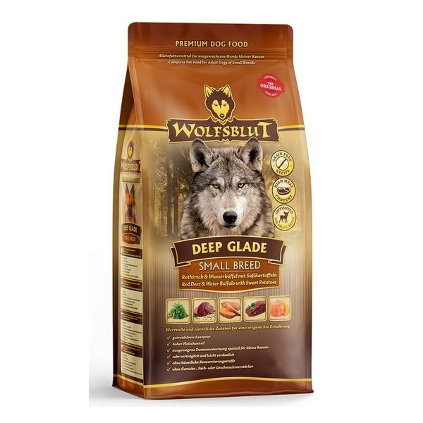 Wolfsblut Dog Deep Glade Small - jeleń i bawół 7,5kg