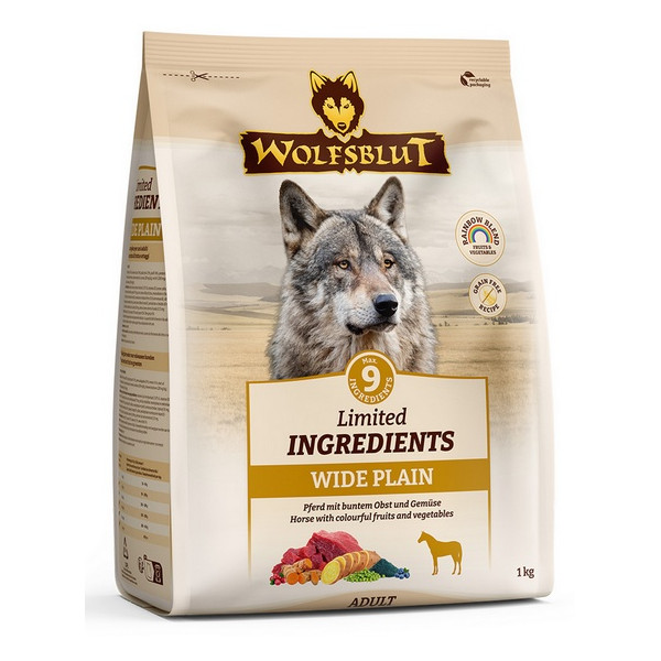 Wolfsblut Dog Limited Ingredients Wide Plain - konina i bataty 1kg