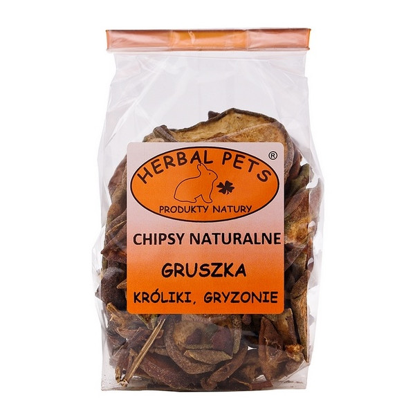 Herbal Pets Chipsy naturalne - gruszka 75g