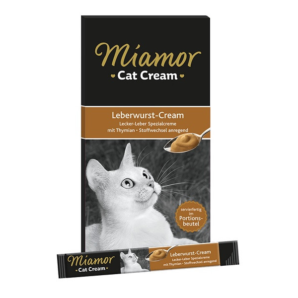 Miamor Cat Confect Leberwurst Cream 6x15g