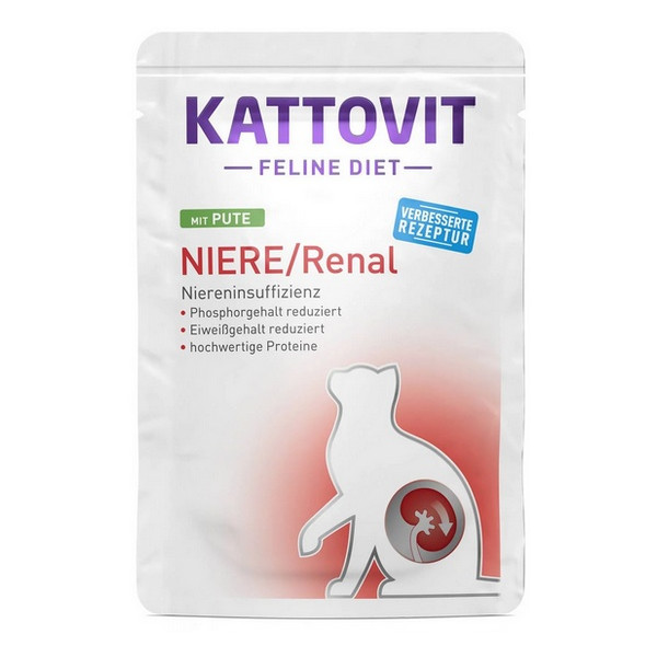 Kattovit Feline Diet Niere/Renal indyk saszetka 85g