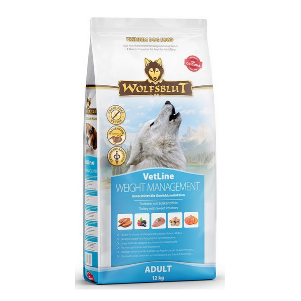 Wolfsblut Dog VetLine Weight Management - indyk i bataty 12kg